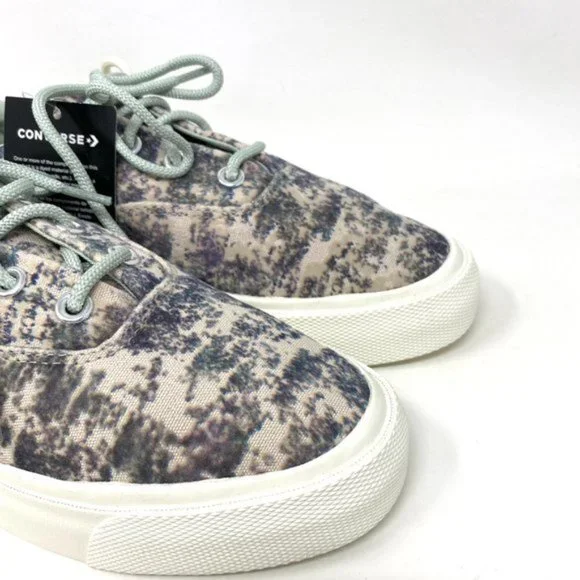 💖MEGA SALE💖Converse Skip Grip OX French Gray White Women Shoe Canvas 172578C - Picture 7 of 10